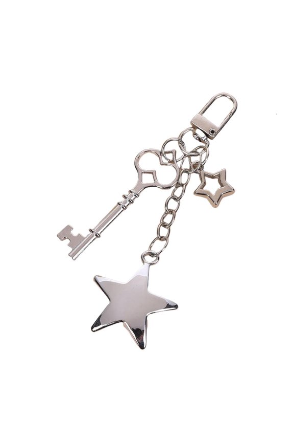 Creative Car Key Chain Heart Key Keychain Hanging Ornaments Metal Keyrings