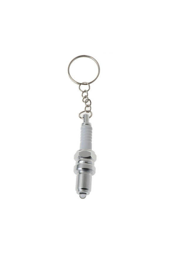Creative Car Part Keychain Aluminum Alloy Novelty LED Flashlight Keychain Handbag Keyring for Children Boys Girls