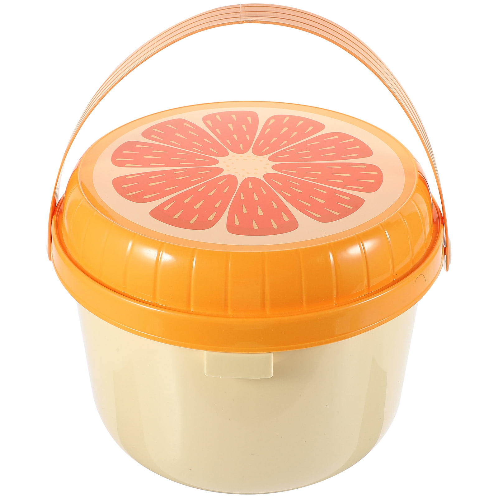 Creative Carrying Toy Bucket Convenient Storage Case Toy Bin Office Carry Bucket Storage Case(S
