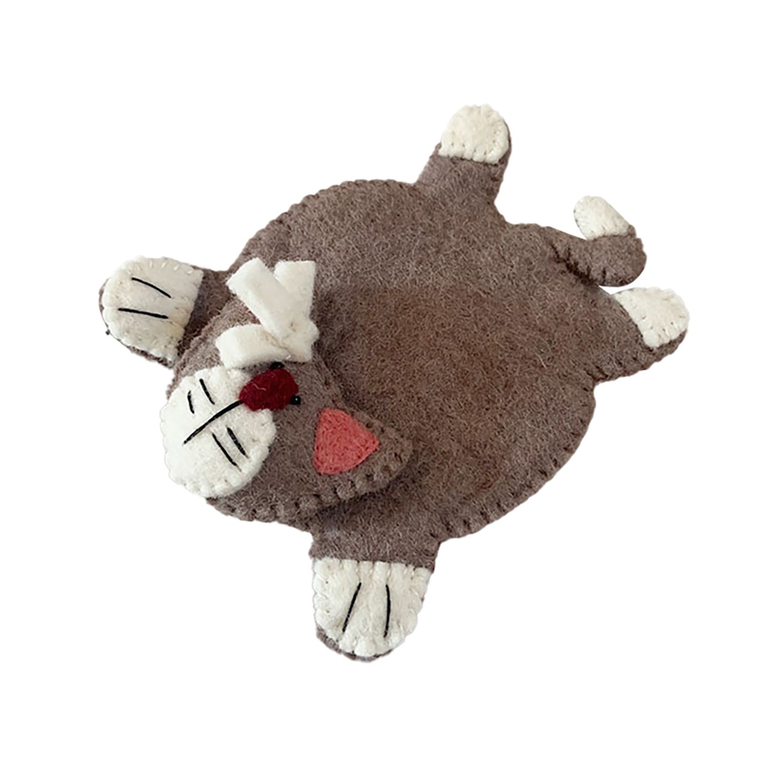 Creative Cartoon Animal Wool Tea Handmade Cute Anti Scald Water Cup Mat