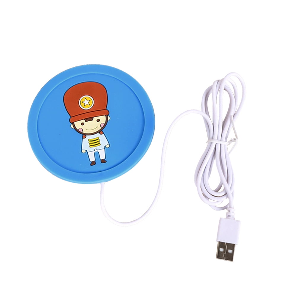 Creative Cartoon Coffee Mug Warmer Cup Teapot Warmers Coasters with USB