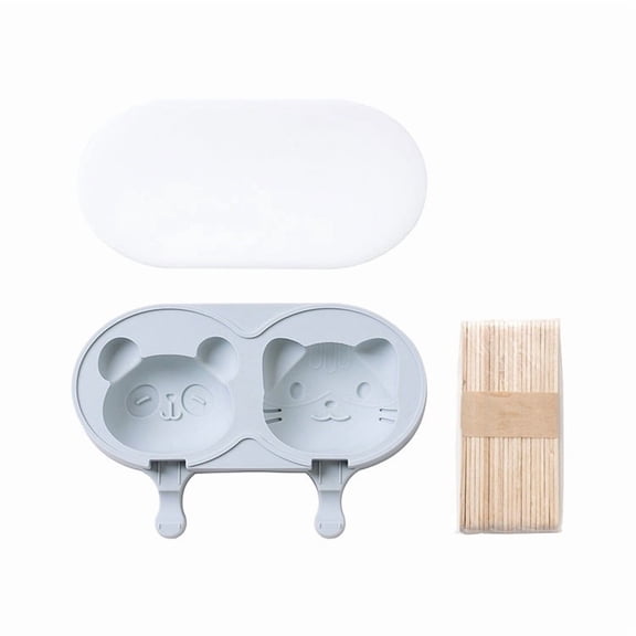 Creative Cartoon Silicone Ice Cream Mold - Fun DIY Popsicle Maker for Kids and Adults