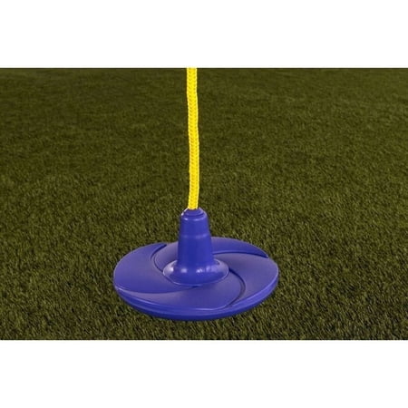 Creative Cedar Designs Disc Swing with Rope Purple