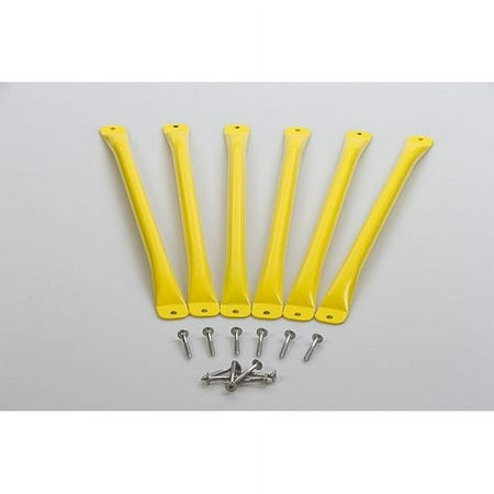 Creative Cedar Designs Monkey Bars (6 pack)- Yellow
