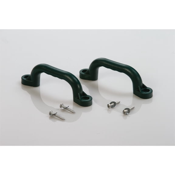 Creative Cedar Designs Playset Safety Handles (1 pair)- Green