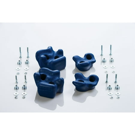 Creative Cedar Designs Playset Climbing Rocks (set of 4)- Blue