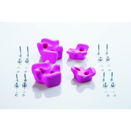Creative Cedar Designs Playset Climbing Rocks (set of 4)- Pink