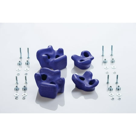 Creative Cedar Designs Playset Climbing Rocks (set of 4)- Purple