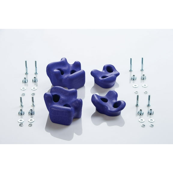 Creative Cedar Designs Playset Climbing Rocks (set of 4)- Purple