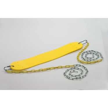Creative Cedar Designs Standard Swing Seat w/ Chains- Yellow