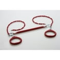 thumbnail image 1 of Creative Cedar Designs Trapeze Bar w/ Circular Rings- Red, 1 of 5