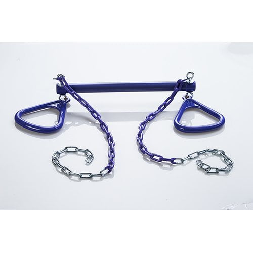 Creative Cedar Designs Ultimate Trapeze Bar w/ Triangle Rings- Purple