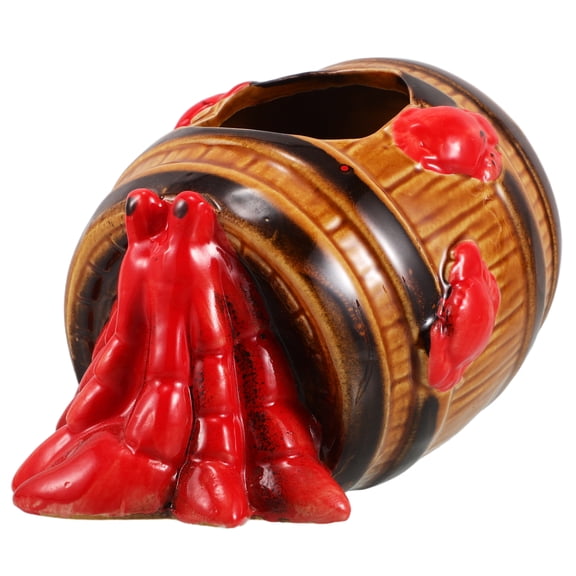 Masteelf Hawaii Themed Multi Ceramic Beer Mug for Drinking with Creative Design and Moderate Capacity 10.5 oz