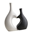 thumbnail image 1 of Creative Ceramic Vases Unique Artistic Love Stitching Designs For Interior Decoration Perfect For Living Room Offices, 1 of 8