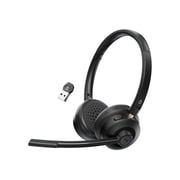 Creative Chat Wireless On-Ear Headset with Noise-Cancelling Boom Mic
