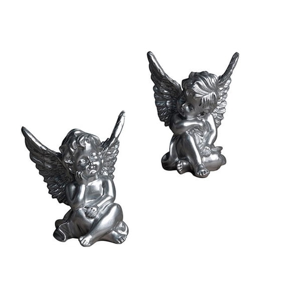 Creative Cherub Statue Sympathy Gift Christmas Gift Cherub Figurines for Photo Studio Seraph Props