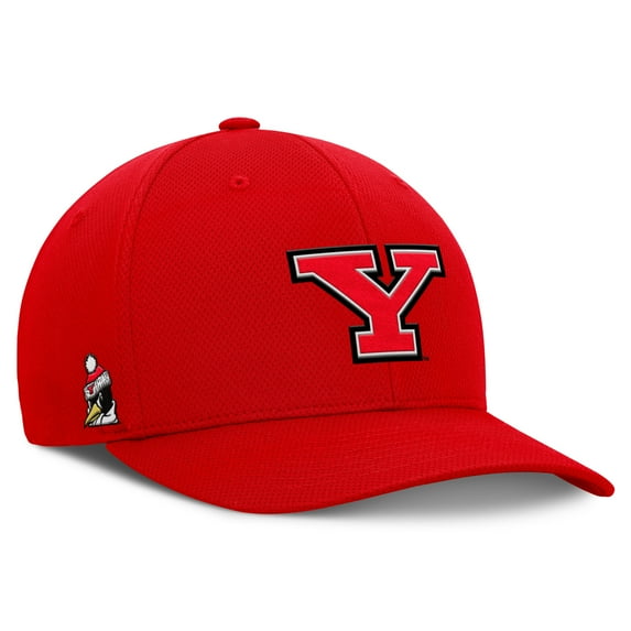 Men's-Top of the World Red Youngstown State Penguins Reflex Performance Flex Hat