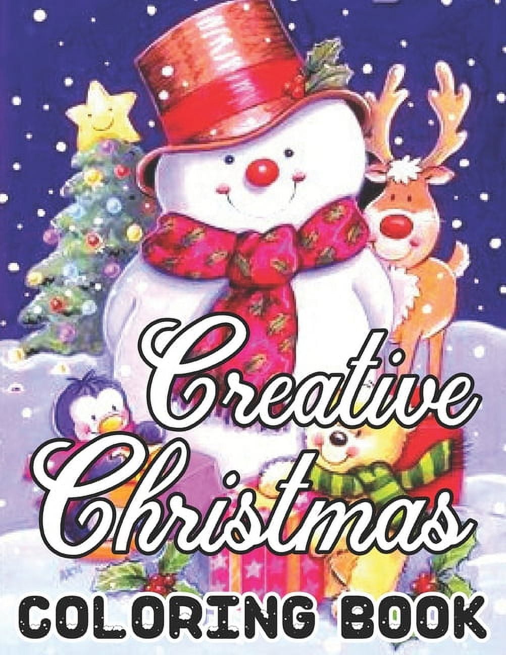 Creative Christmas Coloring Book: Christmas, Santa's Designs: Adult Coloring Book (Stress Relieving Coloring Pages, Coloring Book for Relaxation), (Paperback)