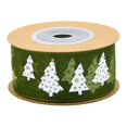 thumbnail image 1 of Creative Christmas Gift Wrapping Ribbons Strip Christmas Riband Festival Gift DIY Supplies (Green), 1 of 7