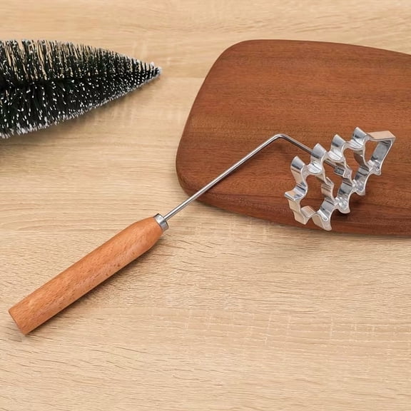 Creative Christmas Shrimp Cake Mold - Aluminum Alloy Baking Tool for Holiday Treats