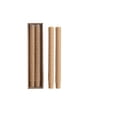 thumbnail image 1 of Creative Co-Op 2-piece 10" Unscented Animal Print Taper Candles in Box, Tan, 1 of 1