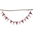 thumbnail image 1 of Creative Co-Op 72" Wool Felt Pennant Banner Shaped Garland with "Merry Christmas", 1 of 3