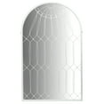 thumbnail image 1 of Creative Co-Op Arched Mirror with Iron Cage Design, 1 of 4