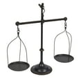 thumbnail image 1 of Creative Co-Op Black Decorative Antique Iron Balance Scale with Bird, 1 of 13