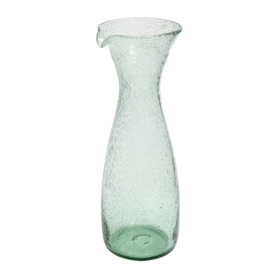 Creative Co-Op Bubble Glass Decanter, Clear