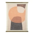 thumbnail image 1 of Creative Co-Op Canvas Scroll Abstract Wall Decor, 1 of 4