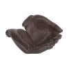 Creative Co-Op Cast Iron Hands Dish with Rust Finish