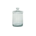 thumbnail image 1 of Creative Co-Op Compact Glass Jar with Lid, Clear, 1 of 3