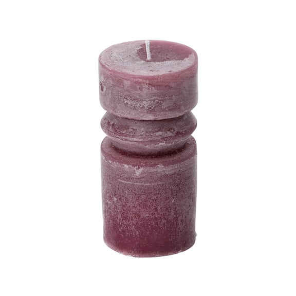 Creative Co-Op Creative Co-Op Unscented Totem Pillar Candle, Pinot