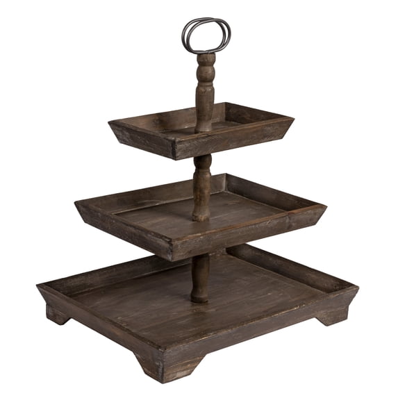 Creative Co-Op Decorative 3 Tier Tray