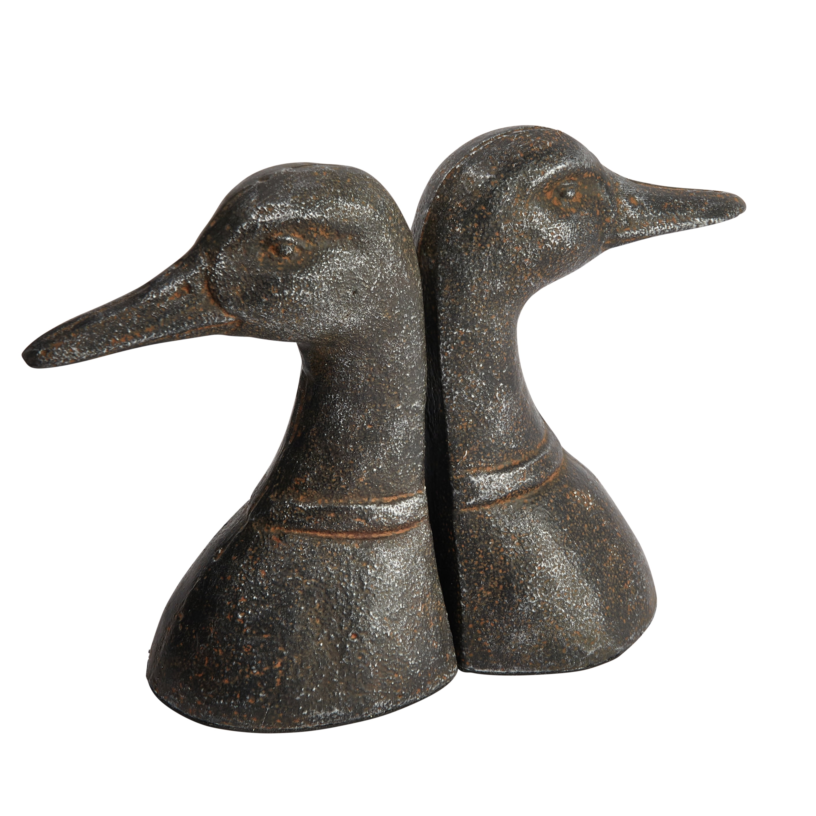 Creative Co-Op Cast Iron Duck Head Bookends - Thumbnail 5