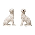 thumbnail image 1 of Creative Co-Op Dolomite Hand-Painted Dog, 2 Styles, 1 of 8