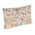 thumbnail image 1 of Creative Co-Op Floral Cotton Lumbar Pillow, Multicolor, 1 of 2