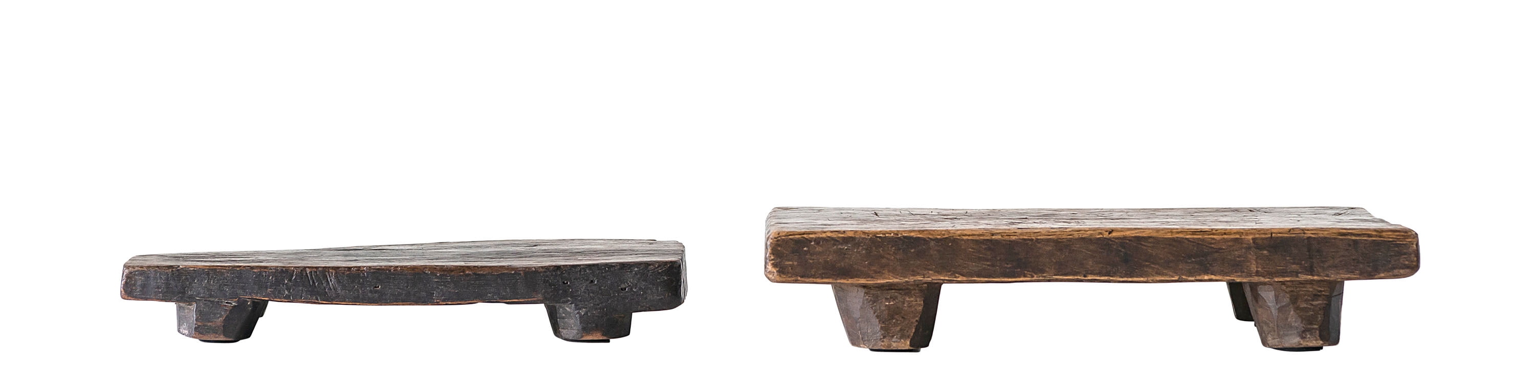Creative Co-Op Found Decorative Wood Pedestal (Each one will vary)
