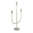 thumbnail image 1 of Creative Co-Op Hand-Forged Metal Candelabra, Silver Finish, 1 of 6
