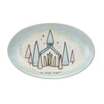 thumbnail image 1 of Creative Co-Op Hand-Painted Stoneware Plate with Church and Gold Electroplating, "Oh Holy Night", Multicolor, 1 of 3
