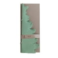 thumbnail image 1 of Creative Co-Op Handmade Recycled Paper Folding Tree, Mint Color, 1 of 3