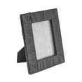 thumbnail image 1 of Creative Co-Op Handwoven Rattan Photo Frame, Black (Holds 4" x 6" Photo), 1 of 1