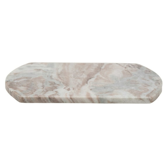 Creative Co-Op Long Marble Cutting Board, Buff