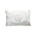 thumbnail image 1 of Creative Co-Op Lumbar Multi Color "Explore Have Adventures" © Cotton Pillow, 1 of 4