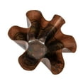 thumbnail image 1 of Creative Co-Op Metal Organic Shaped Planter, Oxidized Copper, 1 of 1