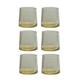 thumbnail image 1 of Creative Co-Op Modern Drinking Glass, Set of 6, Chartreuse, 1 of 2
