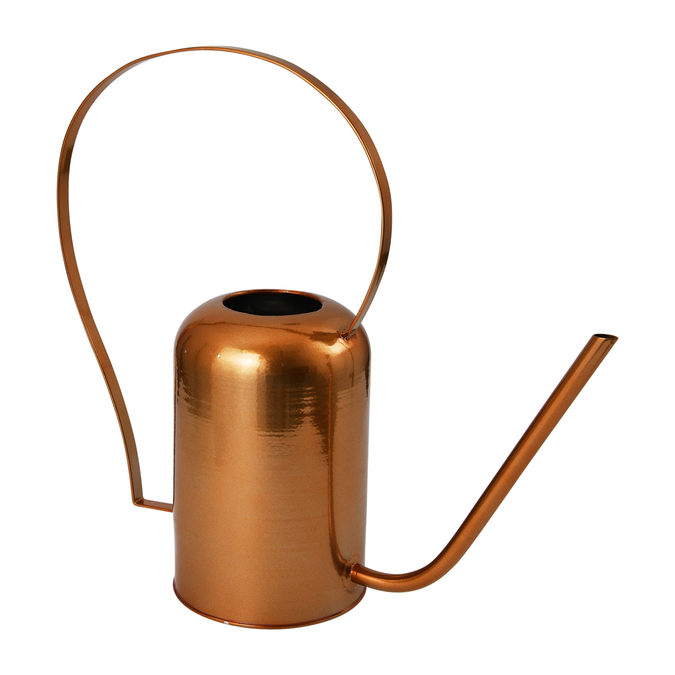 Creative CoOp Modern Metal Watering Can, Copper