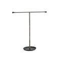 thumbnail image 1 of Creative Co-Op Modern Metal and Leather Jewelry Stand, Black, 1 of 1