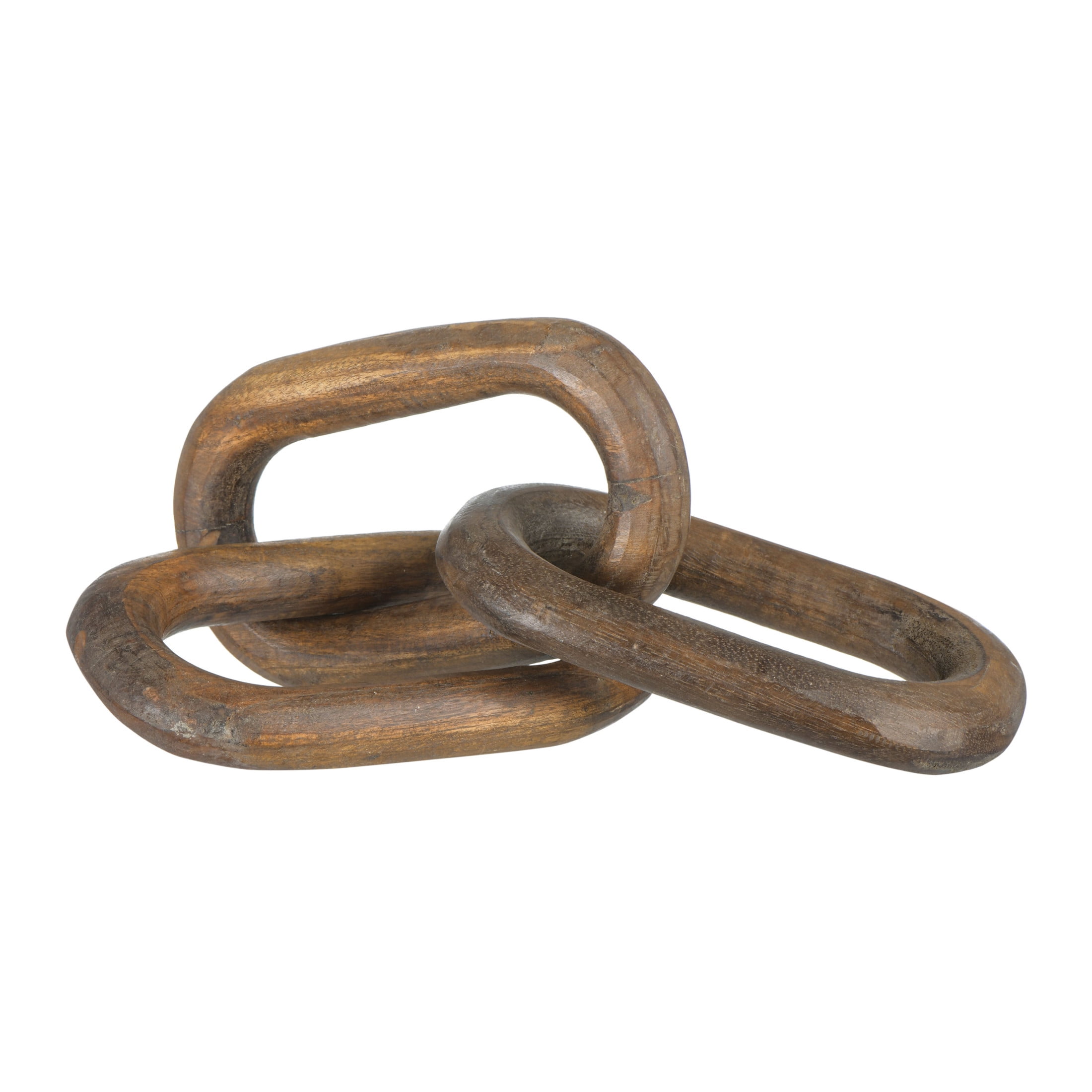 Chain Wood R Creative Co-Op Reclaimed Wood Chain with 3 Links - Walmart.com
