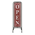 thumbnail image 1 of Creative Co-Op Red & White 2 Sided Open/Closed Sign, 1 of 2